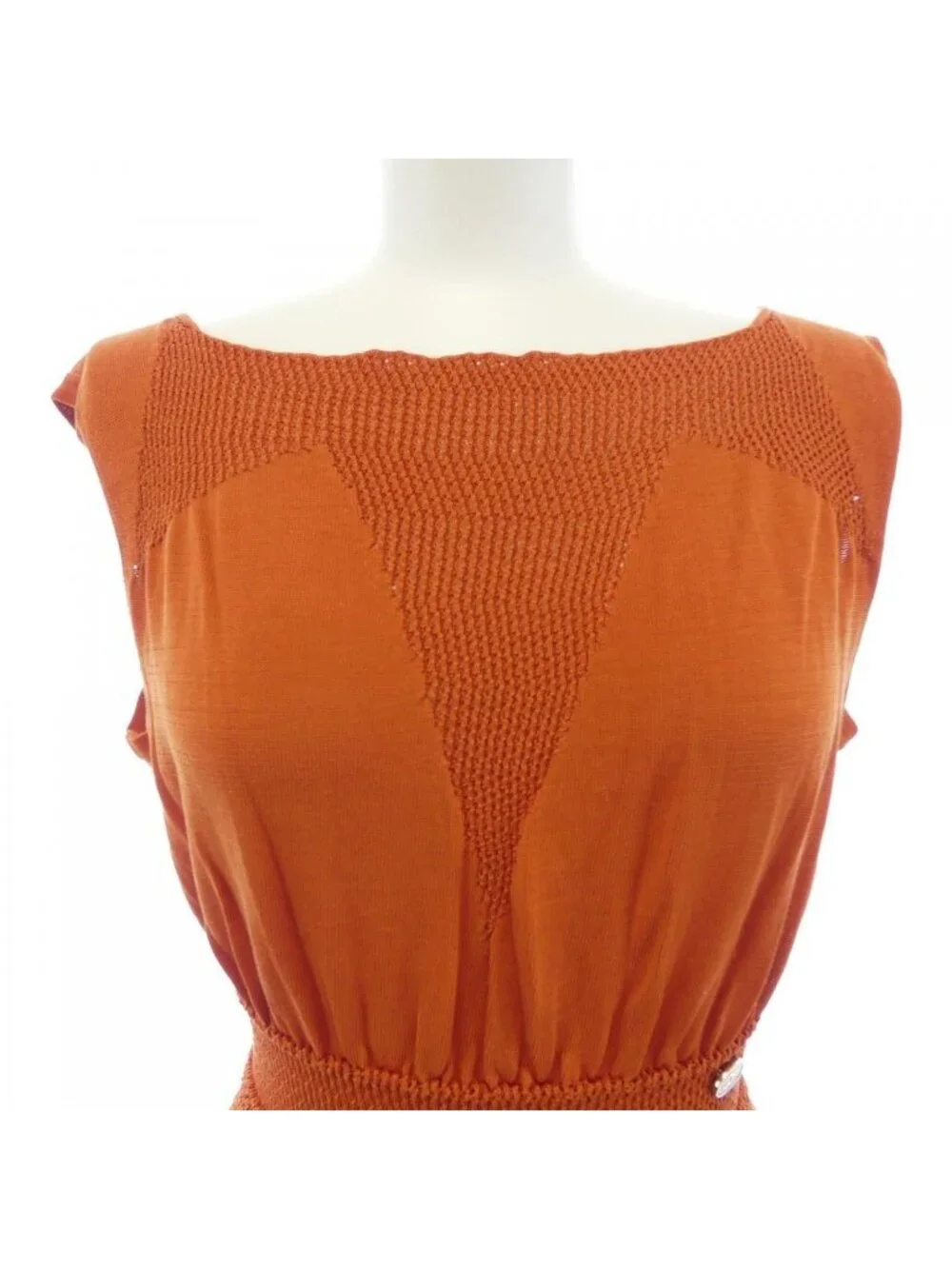 Chanel Dress Orange